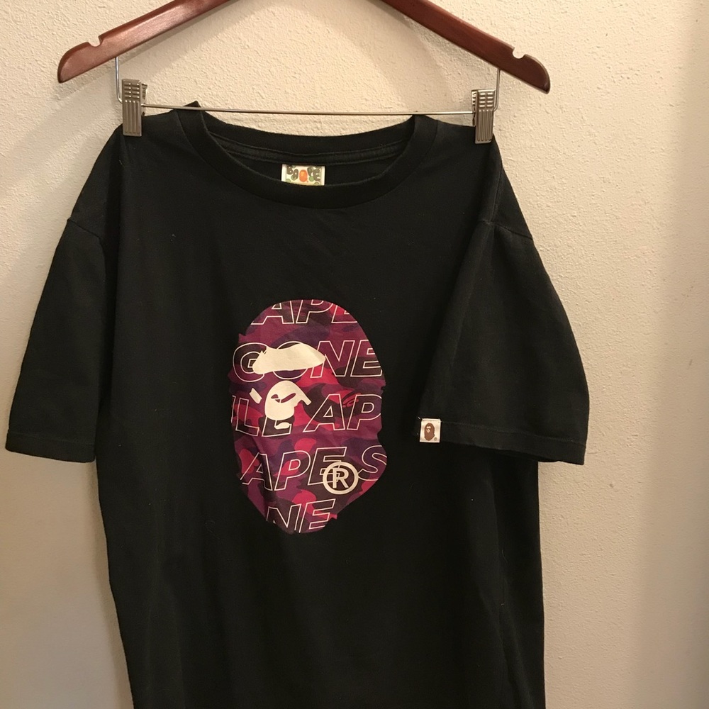 Bape men’s short sleeve T shirt